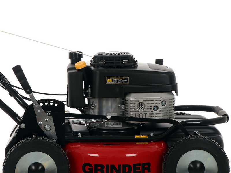 Marina Systems GRINDER 52 VKW Mulching Lawn Mower - with Kawasaki FJ180V Engine - 52 cm Cutting Width - Double Mulching Blade