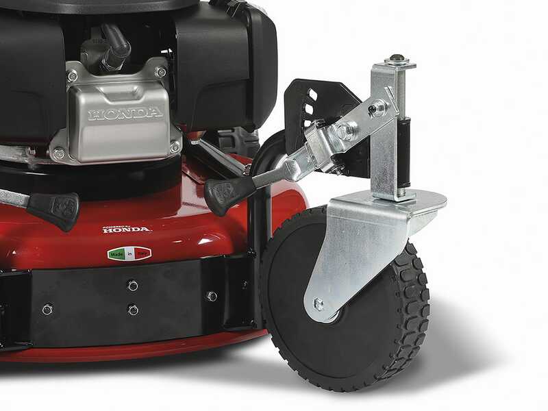Marina Systems GRINDER ZERO SH Self-propelled Lawn Mower with Mulching - 52 cm Cutting Width - Honda GCVx 200 Engine - Double Mulching Blade