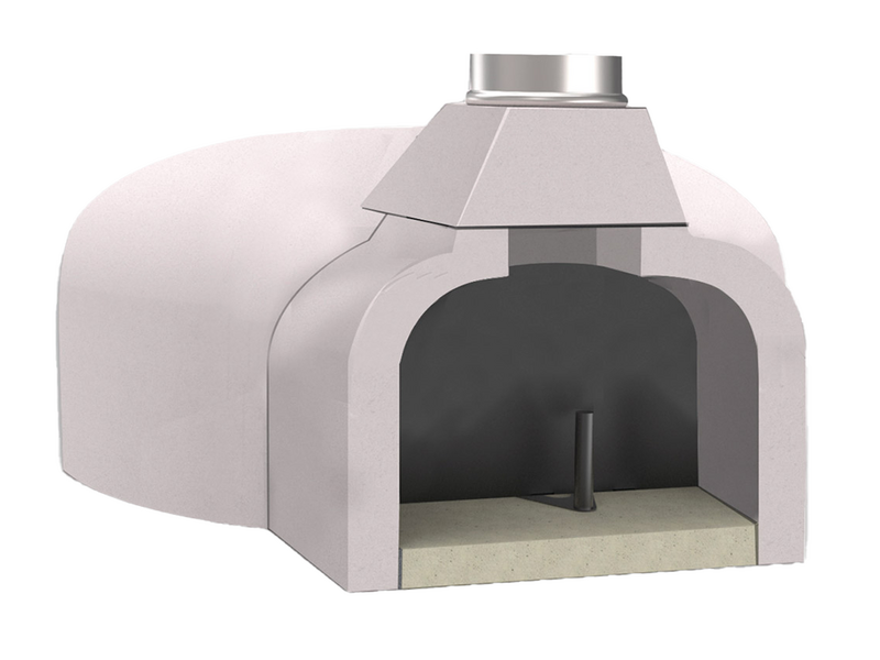 Edilmark FR 95 - Built-in Wood-fired Pven with 76x81 cm Hob