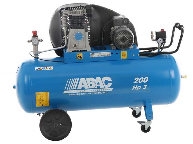 Abac A39B 200 CM3 - Heavy-duty Single-phase Belt-driven Air Compressor - 200 L