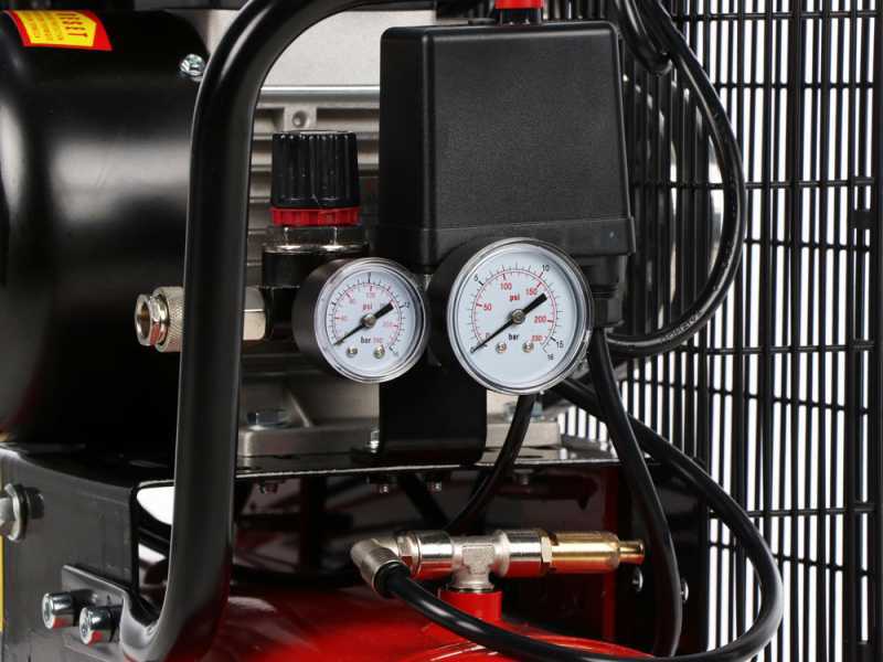 Fiac AB 50/268-2-MC - Electric Belt-driven Air Compressor - 2 HP Engine - 50 L