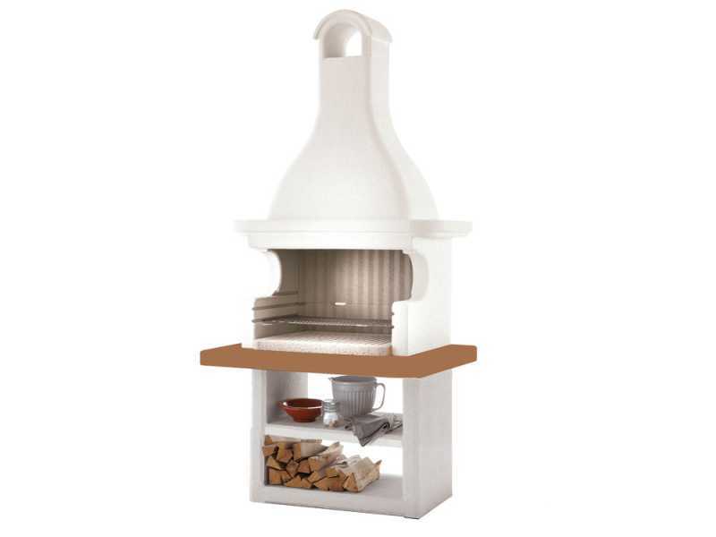 Palazzetti Portorose - Wood and charcoal masonry barbecue