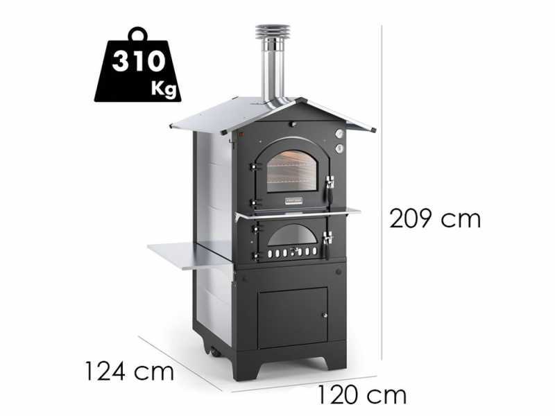 Fontana Gusto - Outdoor Wood-fired Oven 80x45 cm