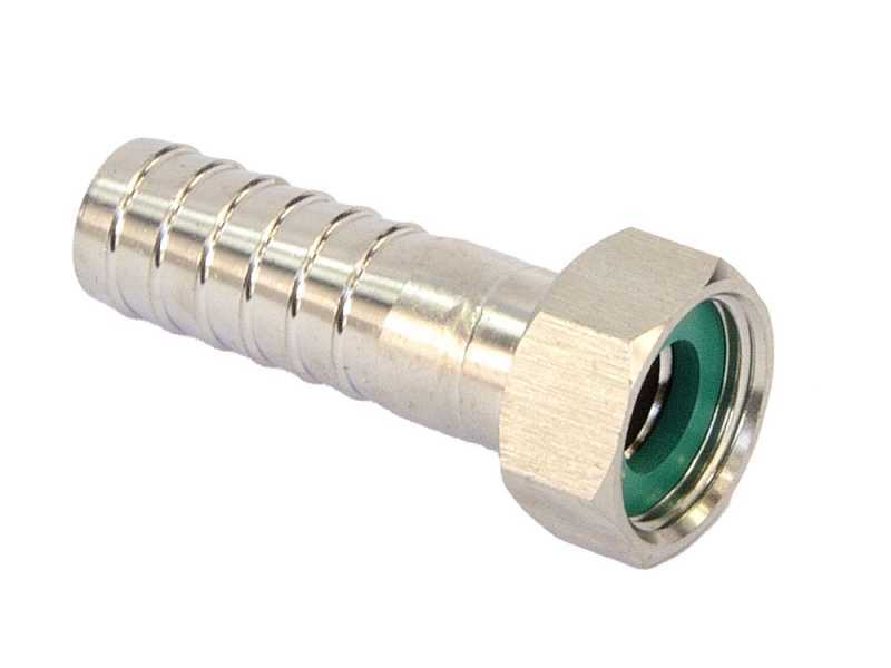 Tellarini ALM 20-SR - Electric stainless steel oil transfer pump - Straight stainless steel fittings