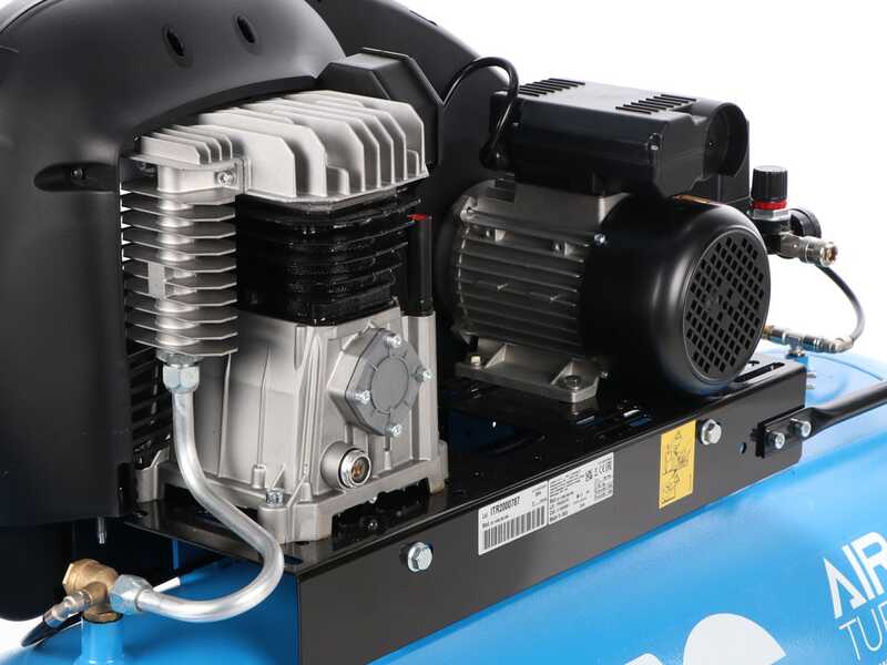ABAC EXT A39B 270 CM3 - Single-phase electric belt driven air compressor - Motor 3 HP - 270 litres