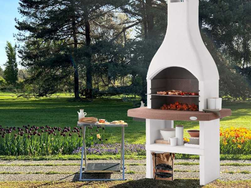 Palazzetti Las Vegas 2 - Charcoal masonry barbecue