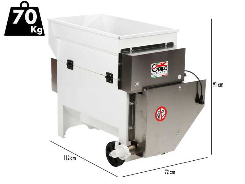 Grifo DVEP20R - Electric destemmer with pump and rollers
