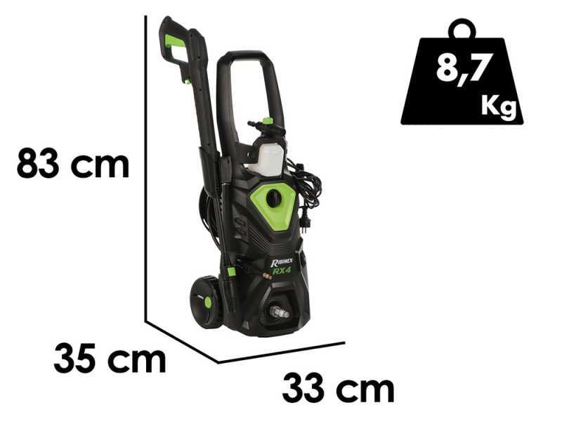 Ribimex RX4 - Cold Water Pressure Washer - 160 Bar Max - 480 L/h Flow Rate