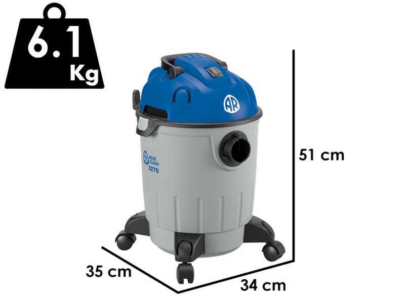 Annovi &amp; Reverberi AR3270 - Vacuum cleaner - Plastic drum 20 l - 1200W