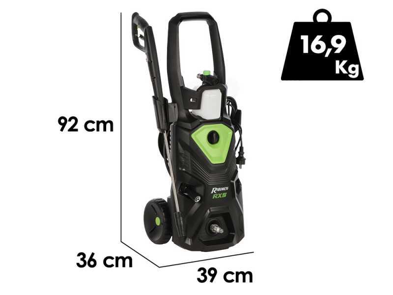 Ribimex RX5 - Cold Water Pressure Washer - 160 Bar Max - 460 L/h Flow Rate