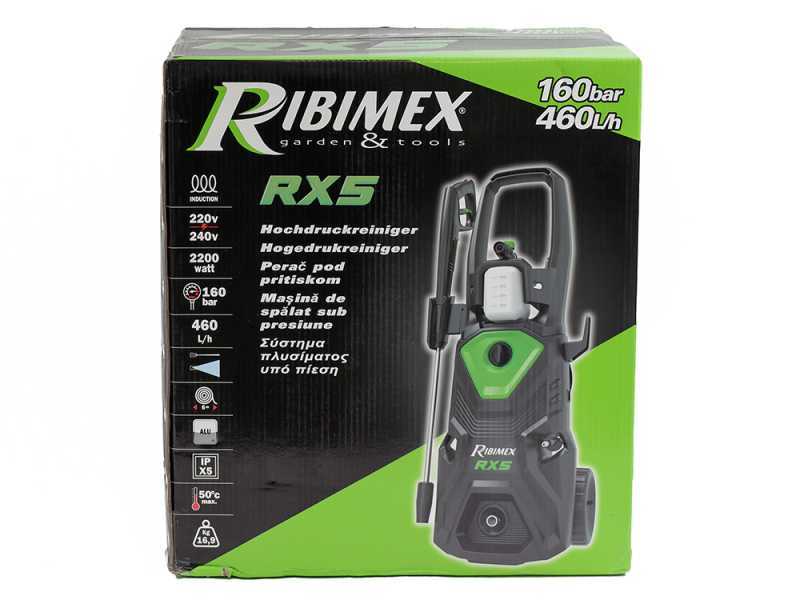 Ribimex RX5 - Cold Water Pressure Washer - 160 Bar Max - 460 L/h Flow Rate