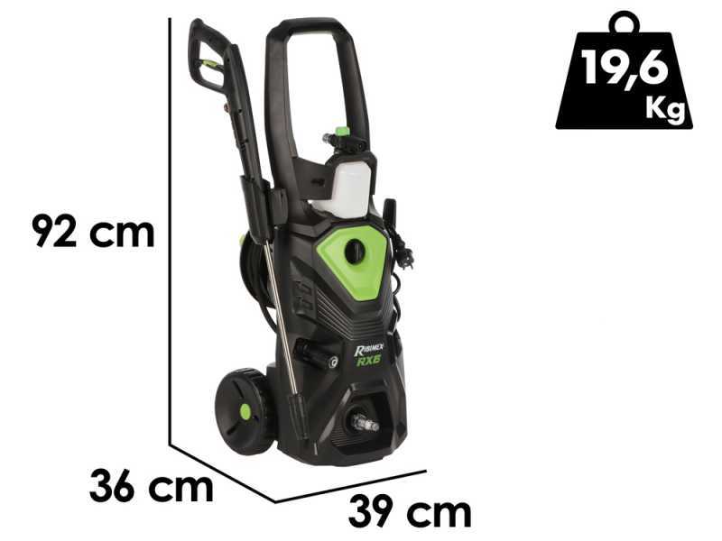 Ribimex RX6 - Cold Water Pressure Washer - 180 Bar Max - 460 L/h Flow Rate