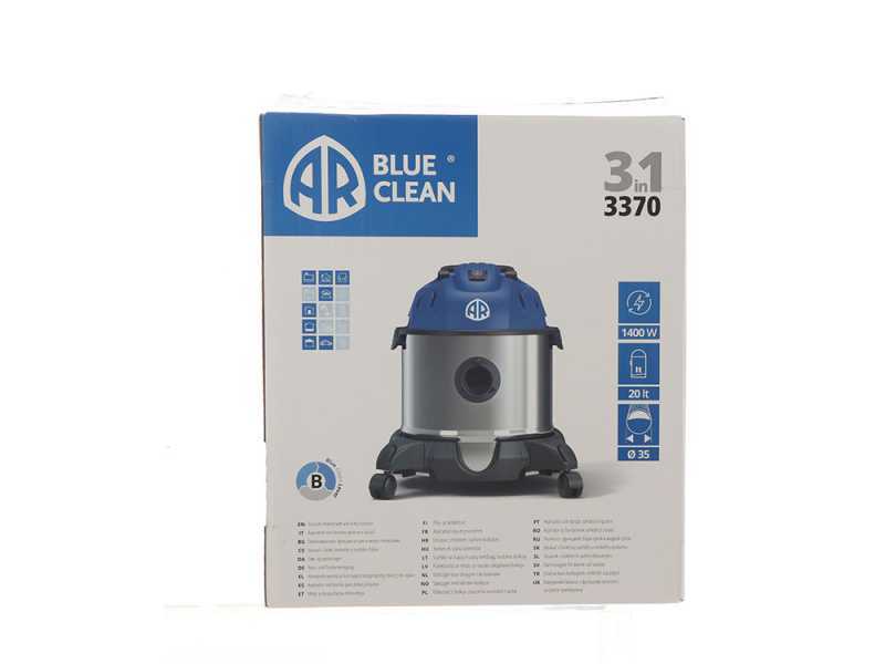 Annovi &amp; Reverberi AR3370 - Vacuum cleaner - Stainless steel drum 20 lt - 1400W