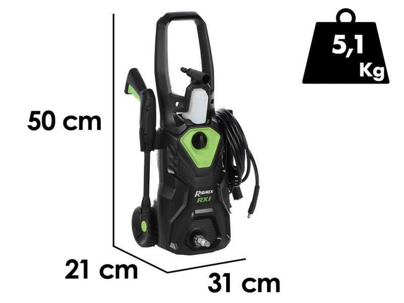 Ribimex RX1 - Cold water pressure washer - 110 bar max - Capacity 420 l/h