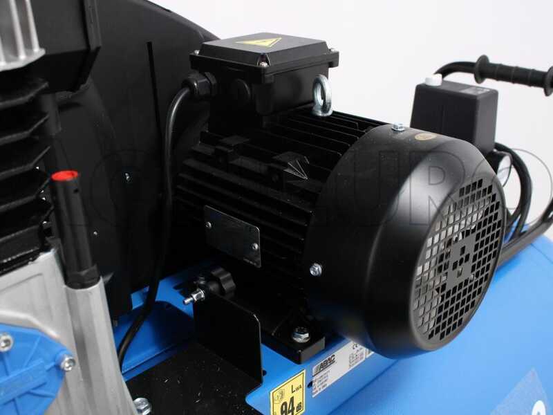 ABAC SILENT A39B 270 CT4 - Silenced single-phase belt-driven electric air compressor - 4 HP motor - 270 l