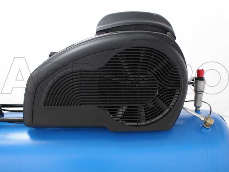 ABAC SILENT A39B 270 CT4 - Silenced single-phase belt-driven electric air compressor - 4 HP motor - 270 l