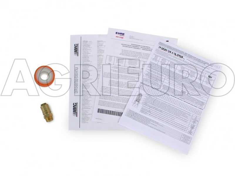 ABAC SILENT A39B 270 CT4 - Silenced single-phase belt-driven electric air compressor - 4 HP motor - 270 l