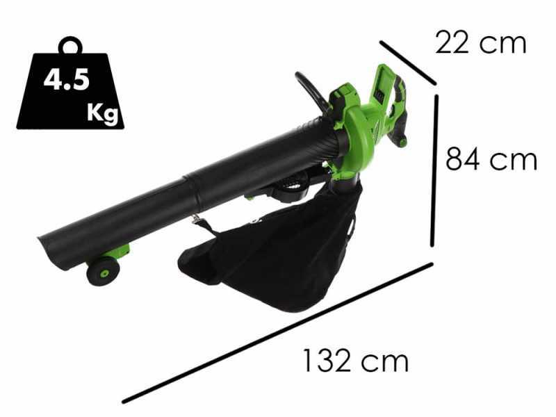 Greenworks GD48BVIIK4- Blower - Cordless vacuum 48V/4ah