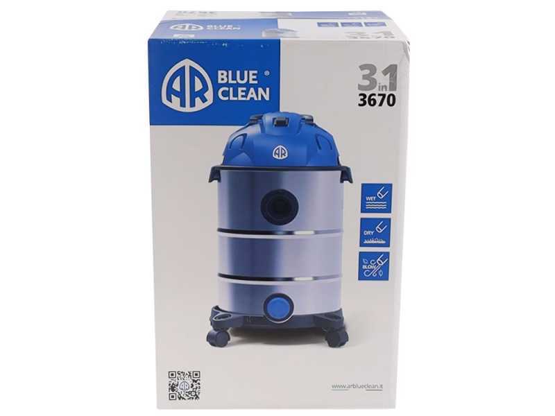 Annovi &amp; Reverberi AR3670 - Vacuum cleaner - Stainless steel drum 30 lt - 1600W
