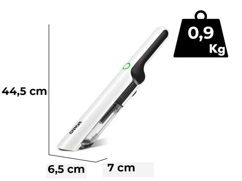 G3 Ferrari Stardust Smart - Cordless Rechargeable Handheld Vacuum Cleaner - 11.1V Battery  2.0Ah