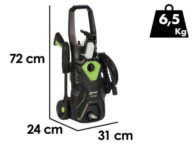 Ribimex RX2 - Cold water pressure washer - 130 bar max - Flow rate 480 l/h