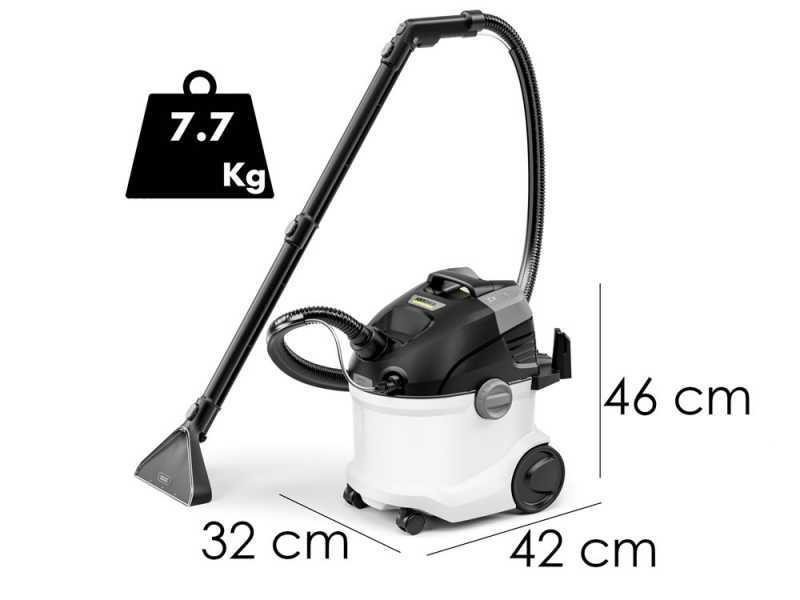 Karcher SE 5- Carpet cleaner - wet/dry vac with 4-litre bin - 1000 W