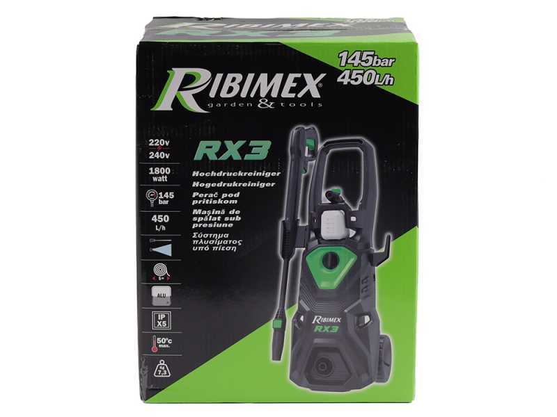 Ribimex RX3 - Cold Water Pressure Washer - 145 Bar Max - 480 L/h Flow Rate