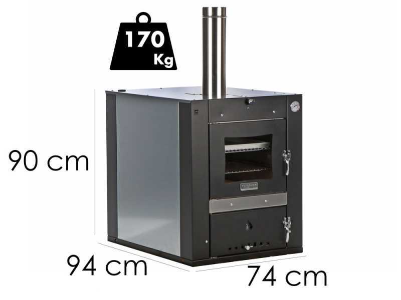 Fontana People - Built-in Wood-fired Oven 80x45 cm
