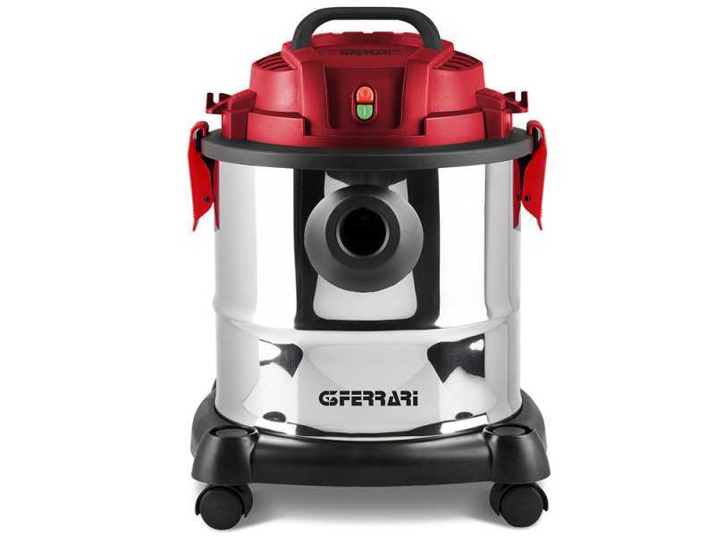 G3 Ferrari Fusto Red - Wet &amp; Dry Vacuum Cleaner - 20 L Drum
