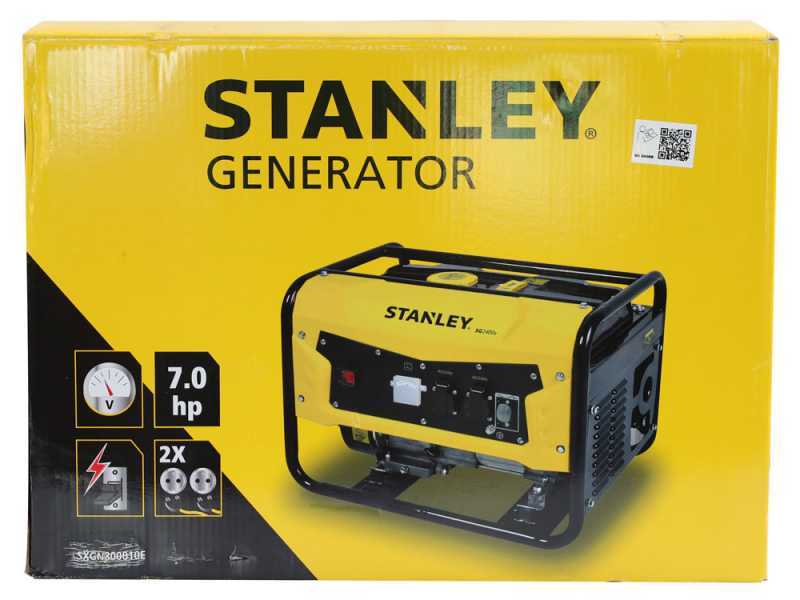 Stanley SIG 2400B - Petrol-powered power generator - AVR 2.3kW Single-phase