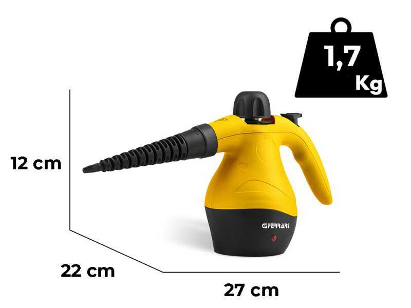 G3 Ferrari PuroVapor - Portable Steam Cleaner - 1050W