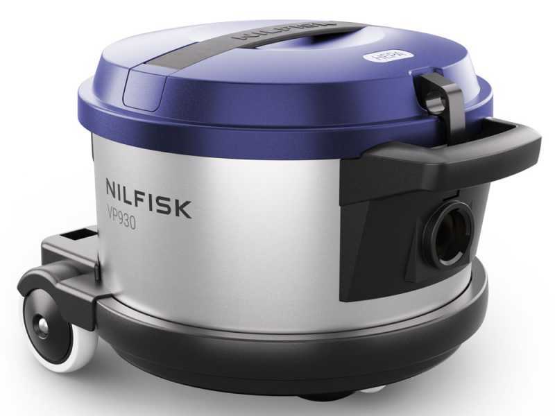 Nilfisk VP 930 Eco Pro Hepa Blue HF EU - Professional hoover - 15 l steel drum - 760W