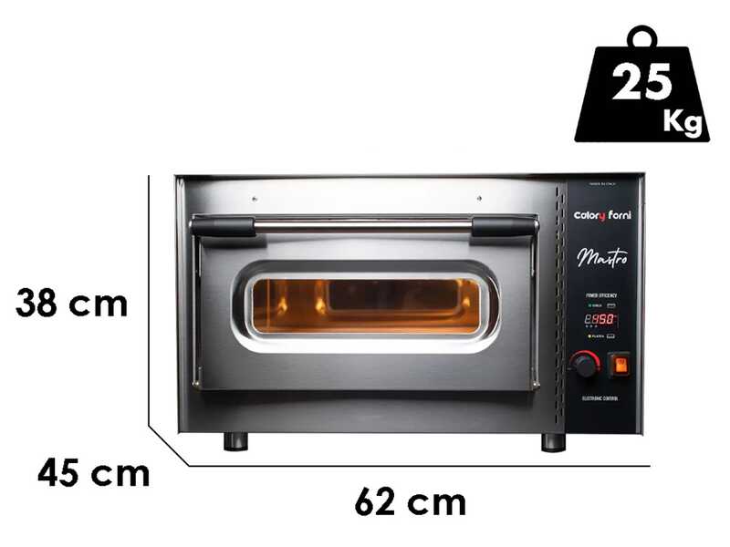 Calory Forni CF62E Mastro - Electric High Chamber Pizza Oven
