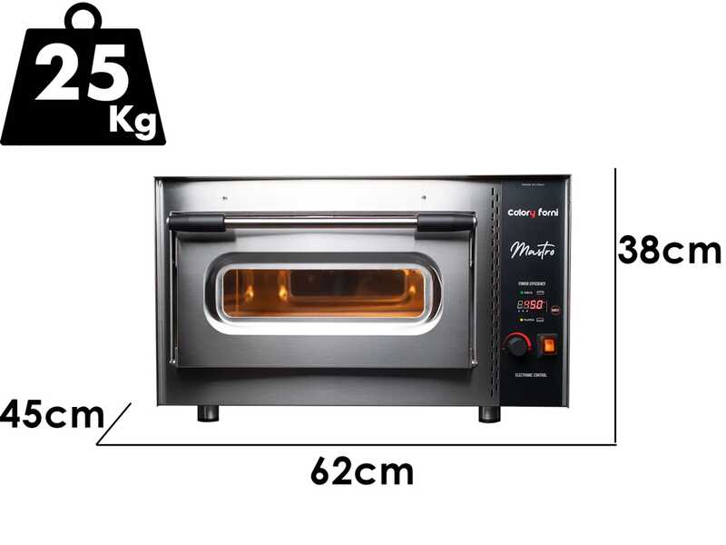 Calory Forni CF62E Mastro - Electric pizza oven - High chamber