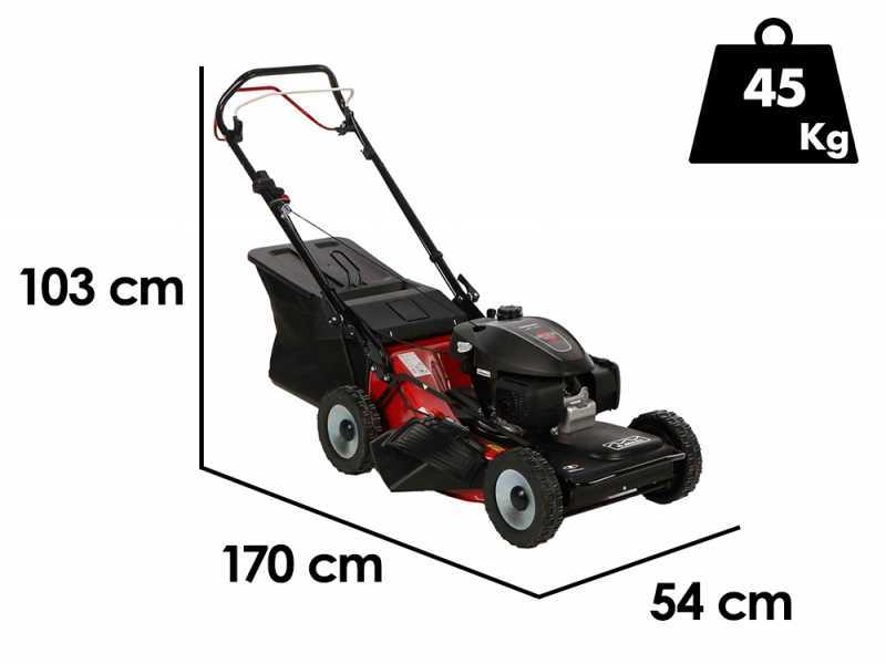 Marina Systems 4 MAXI 52 SH - Trailed petrol lawn mower - 4-in-1 - Honda GCVx 200 engine