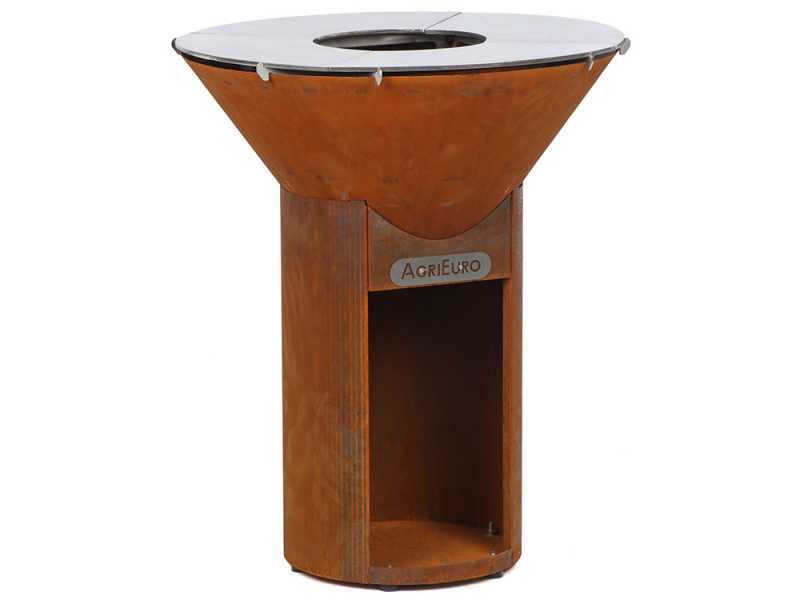Top Line Icon 80 - Corten wood-fired barbecue