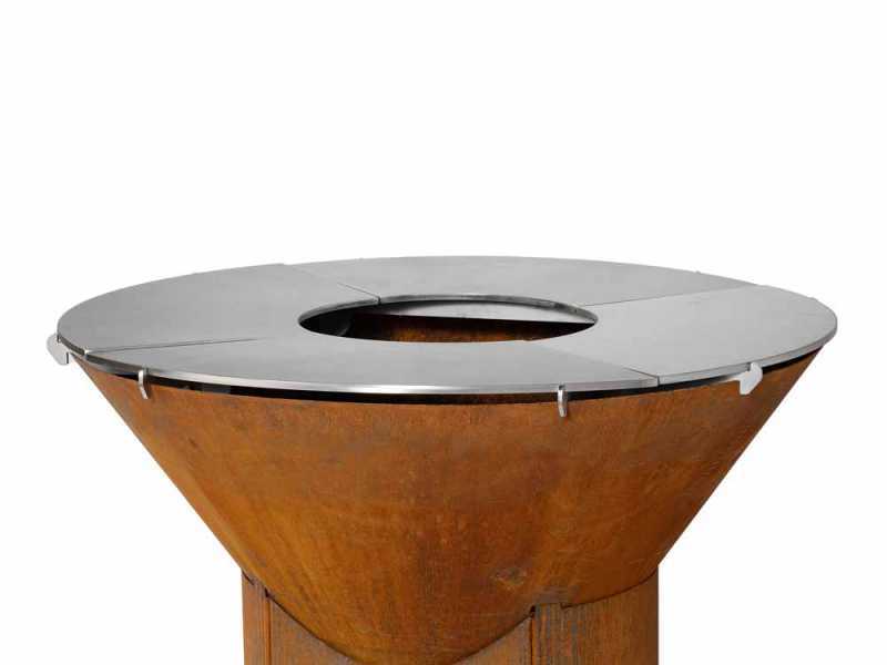 Top Line Icon 100 - Corten wood-fired barbecue