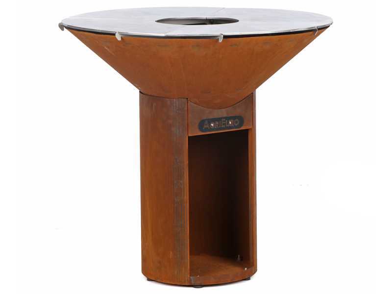 Top Line Icon 100 - Corten wood-fired barbecue