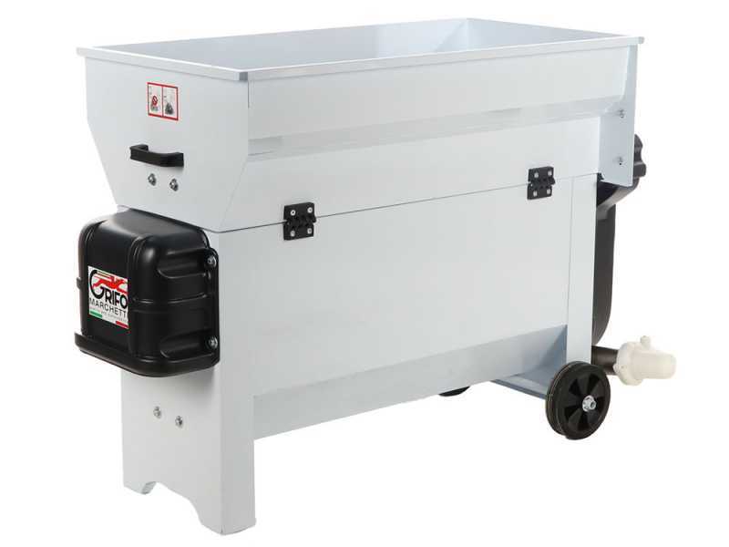GRIFO DVEP30 - Electric Grape Destemmer with Hopper - with Included Guards