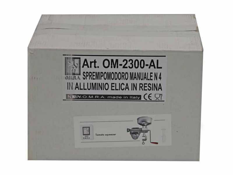 New O.M.R.A OM-2300-AL - Manual N5 Aluminium Tomato Press