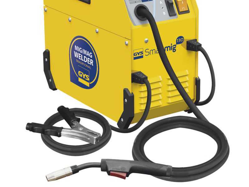 GYS SMARTMIG 110 - Traditional transformer welding machine (MOG: NO GAS) - direct current (DC)