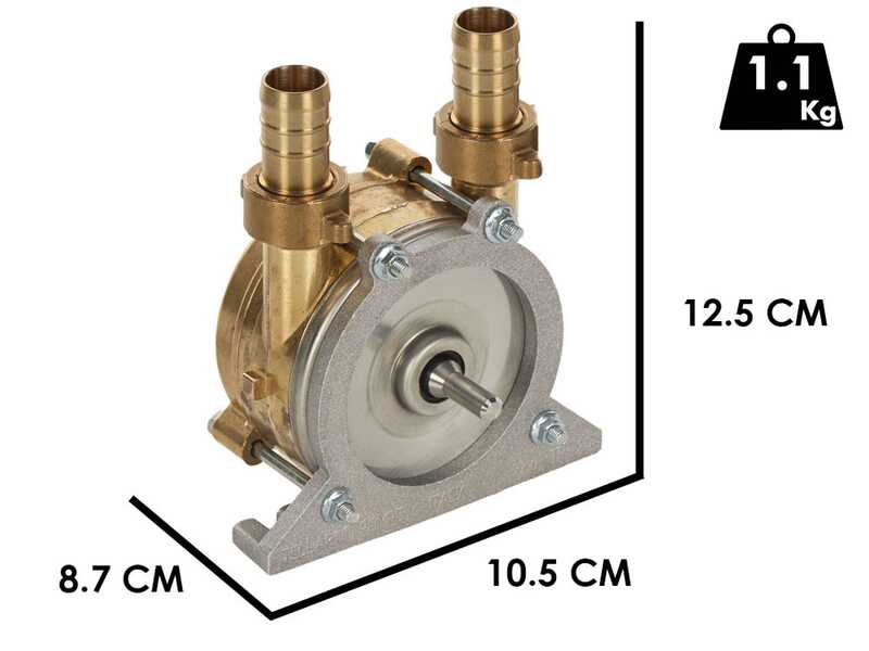 Tellarini TR 20 - Brass transfer pump for drill