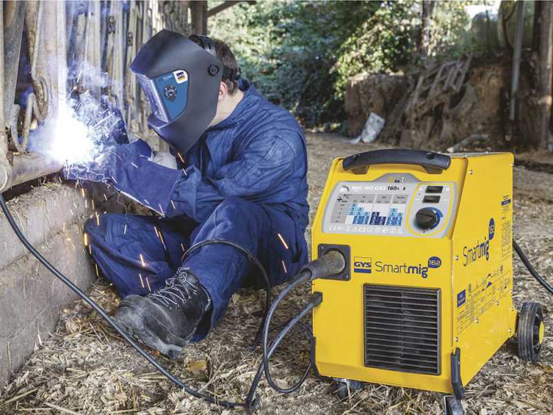 GYS SMARTMIG 162 - Traditional transformer welding machine (MIG/MAG: GAS, NO GAS) - direct current (DC)