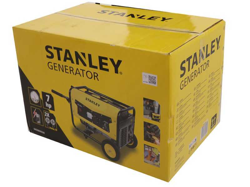 Stanley SIG 3100B - Petrol Power Generator - AVR 2.9 kW - DC 2.6 kW Single-phase