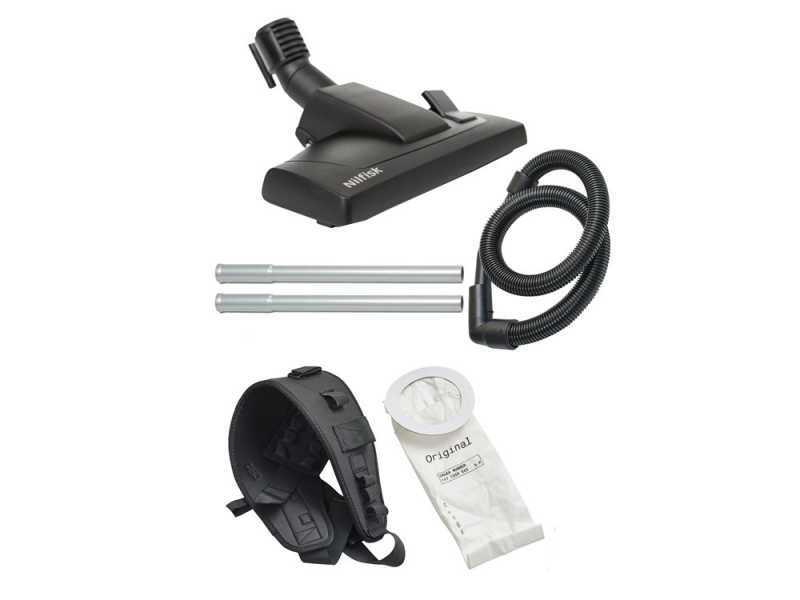 Nilfisk Gd5 Back Hepa Basic EU - Professional Backpack Vacuum Cleaner - 230V - 780W