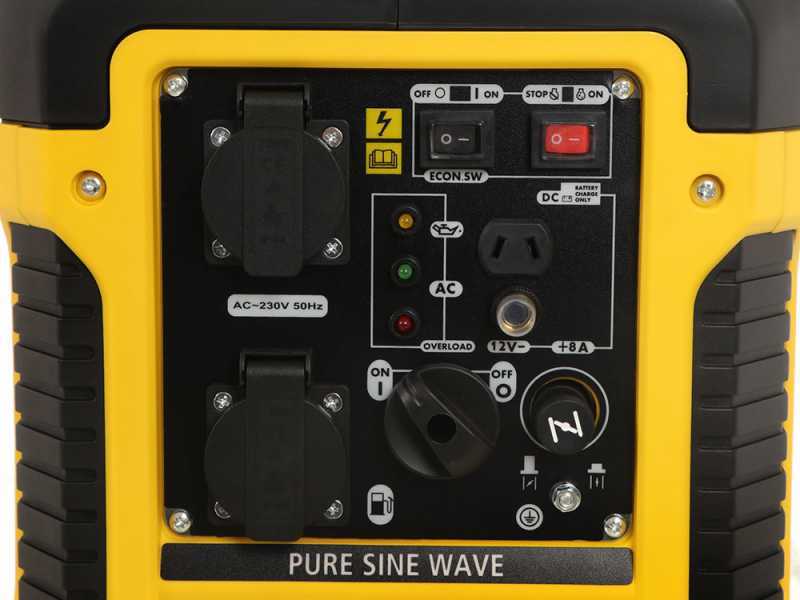 Stanley SIG 1900S - 1,88 kW Inverter Power Generator - DC 1.7 kW Single-phase