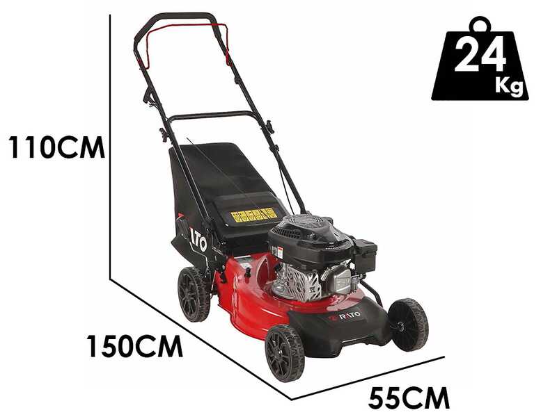 Rato Multipower RMP46Q-V125 - Petrol Lawnmower - 127cc Rato Engine
