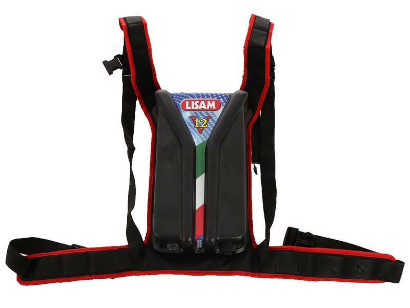 Lisam Oliwatt 3 - Electric Battery-powered Olive Harvester - Telescopic Pole - 235-330 cm - 12V 56Ah Battery