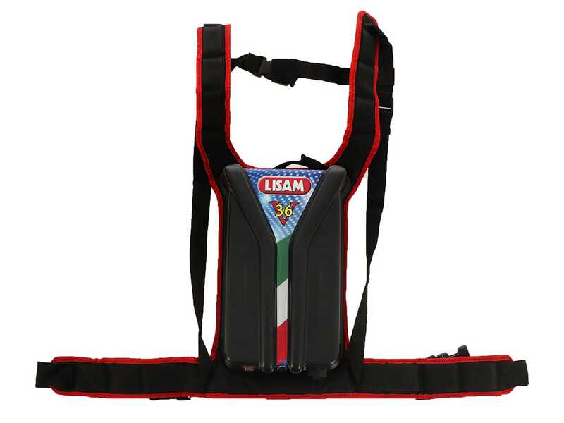 Lisam Swing 36V - Electric Battery-powered Olive Harvester - Telescopic Pole - 220-300 cm - 36V 30Ah Battery