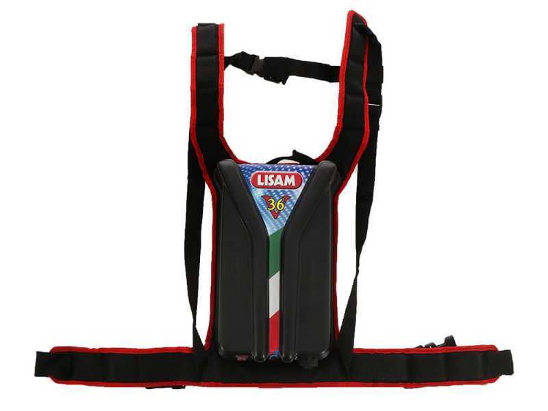Lisam Swing 36V - Electric Battery-powered Olive Harvester - Telescopic Pole - 36V 30Ah Battery